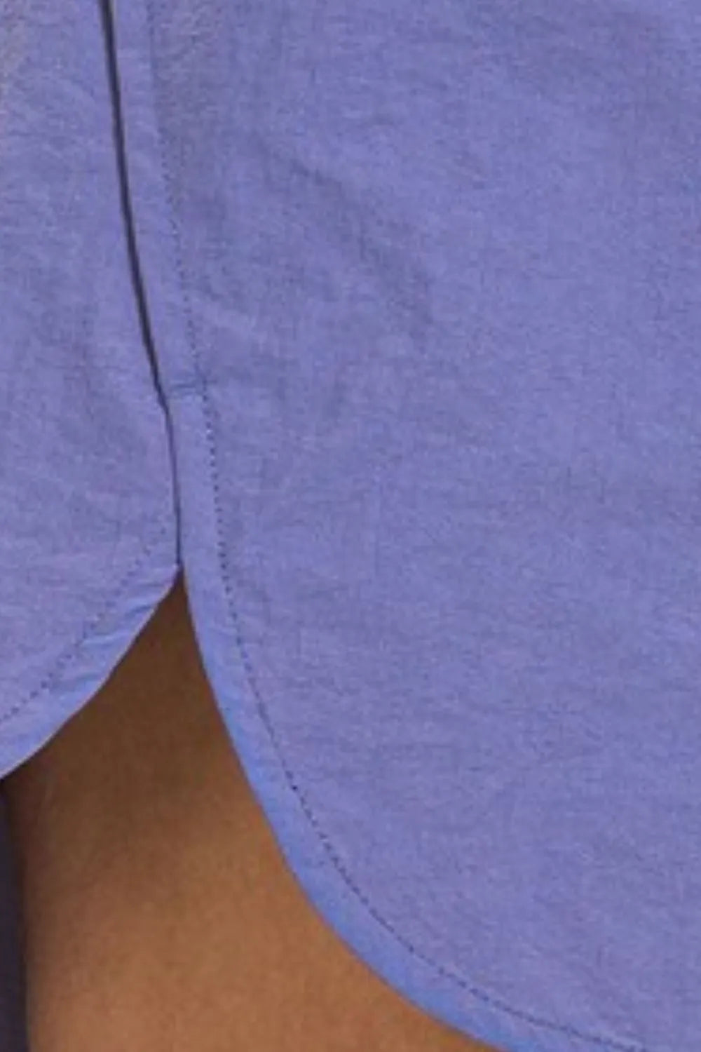 Zenana Windbreaker Smocked Waistband Running Shorts - Ladyez
