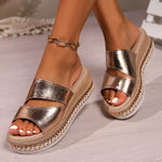 Open Toe Wedge Sandals