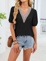 V-Neck Short Sleeve T-Shirt