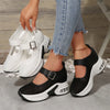 Breathable Mesh Platform Sneakers