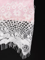 Lace Trimmed Satin Cami
