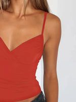 V-Neck Cami Top - Ladyez