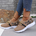 Lightweight Leopard Mesh Athletic