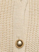 Bow Button Up Long Sleeve Cardigan
