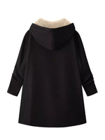 Fleece-Lined Zip Up Hooded Outerwear
