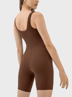 Millennia Wide Strap Active Romper - Ladyez