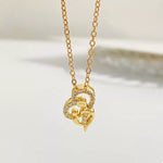 18K Gold-Plated Pendant Necklace