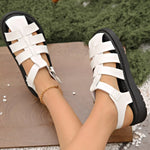 Round Toe Platform Sandals