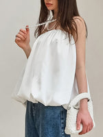 Bubble Hem Tube Top