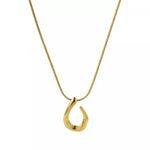 18K Gold-Plated Geometric Necklace