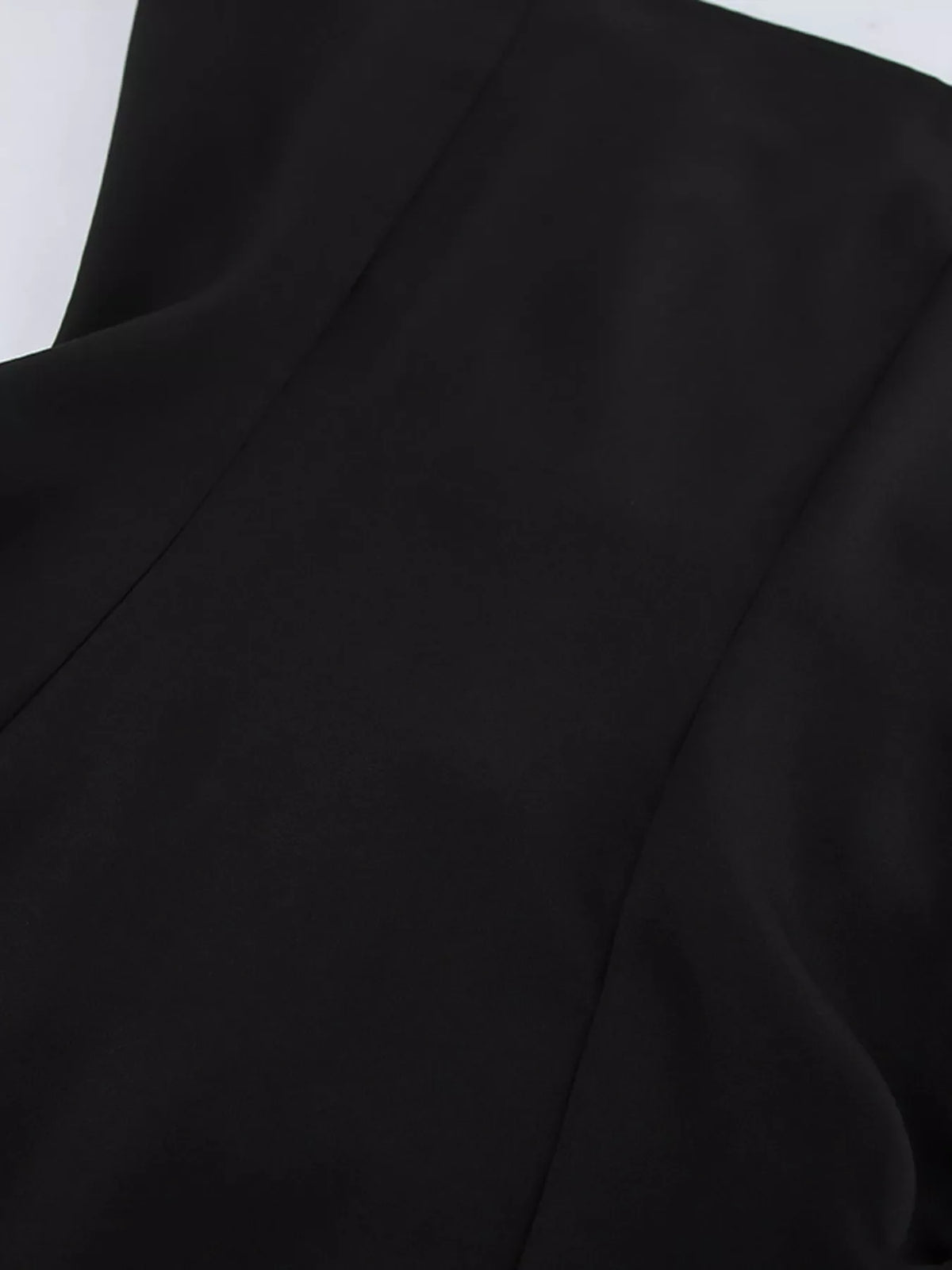Elegant Stand Collar Blazer and Mini Skirt Set