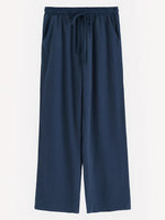 Drawstring Wide Leg Pants