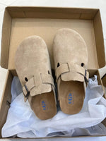 Round Toe Buckle Slip-Ons