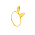 18K Gold-Plated Bunny Ear Ring