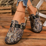 Round Toe Flats Slip-Ons