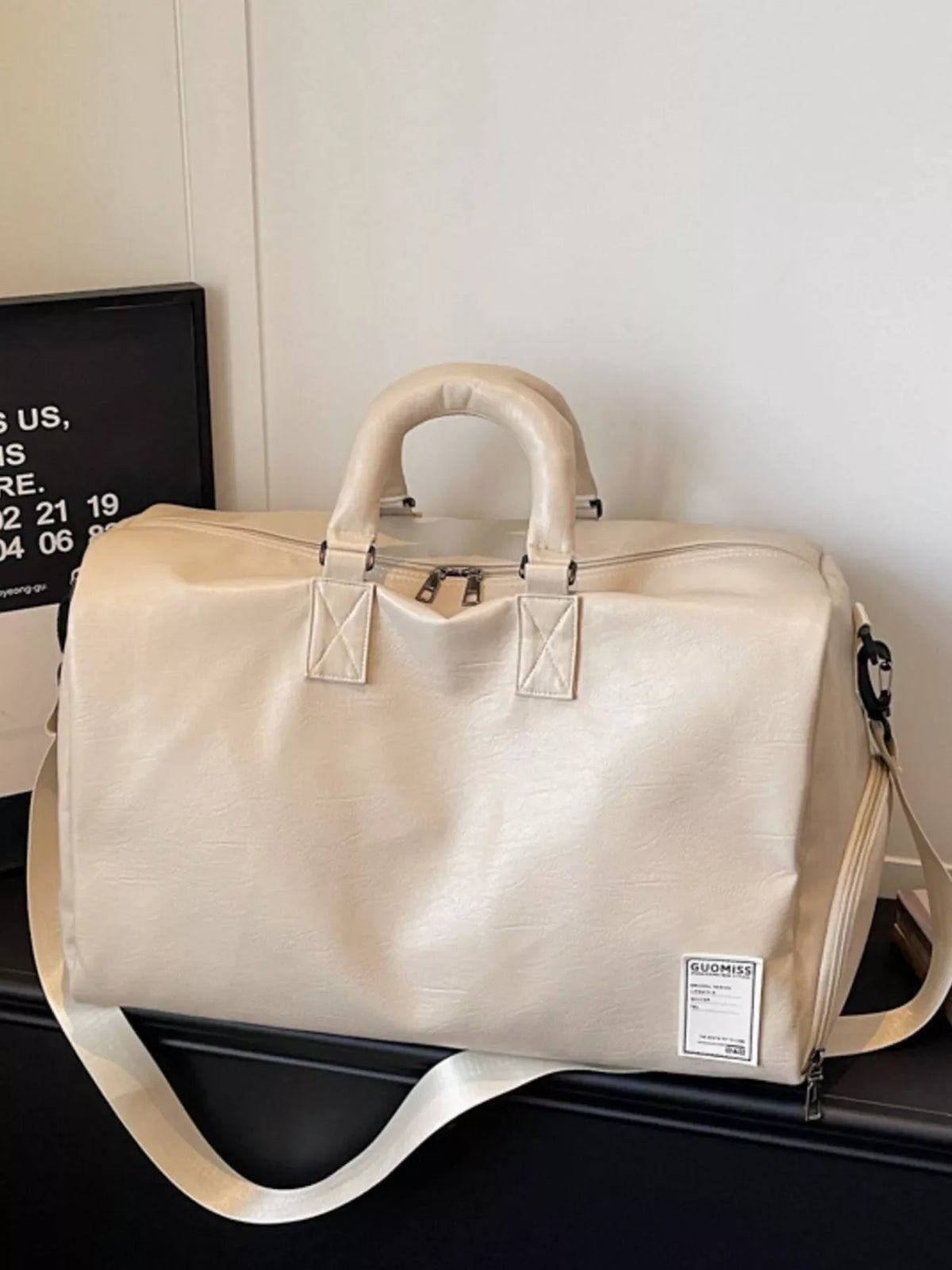 Large Capacity Leather Travel Bag