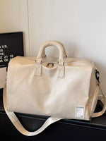 Large Capacity Leather Travel Bag