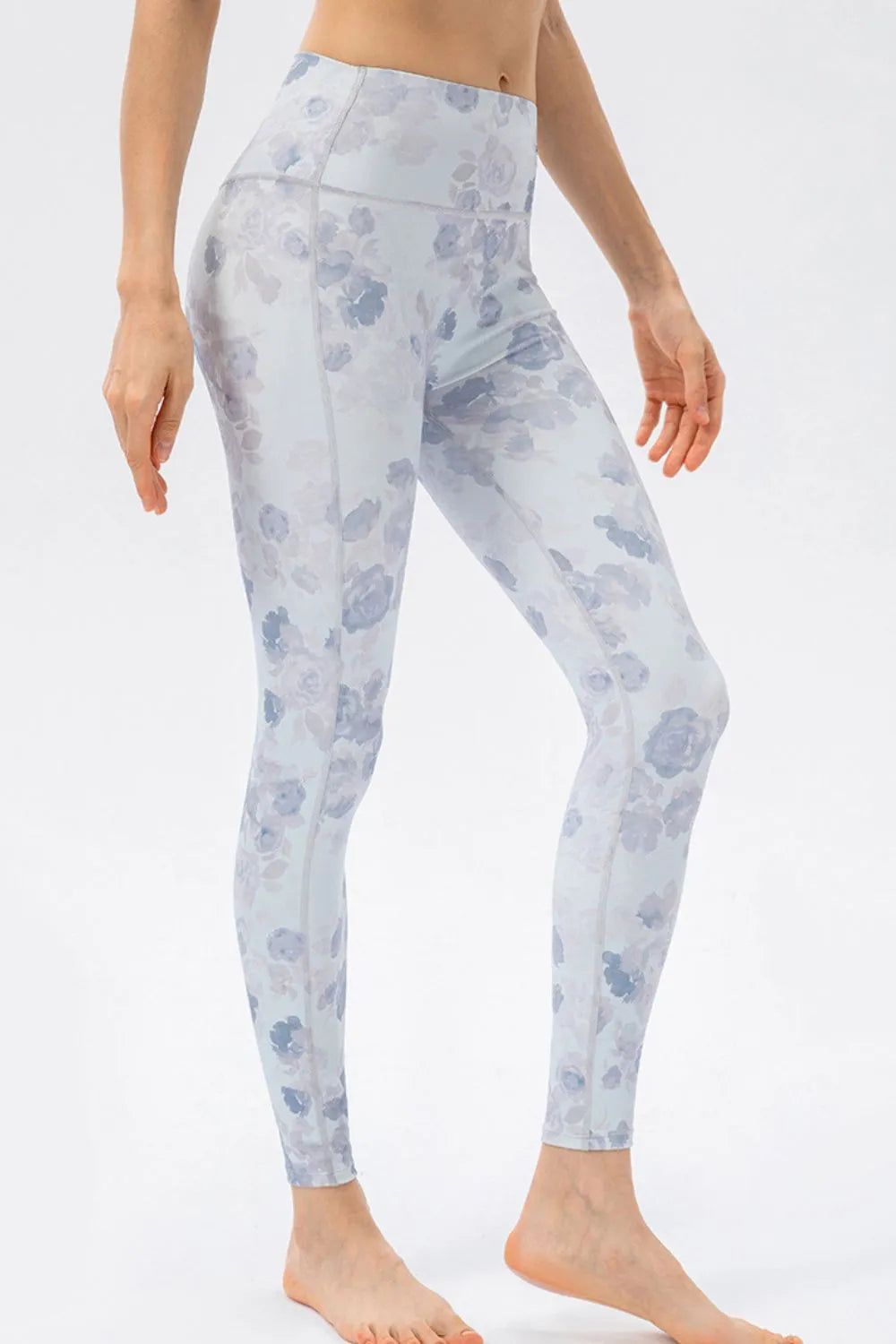 High Waist Skinny Active Pants - Ladyez