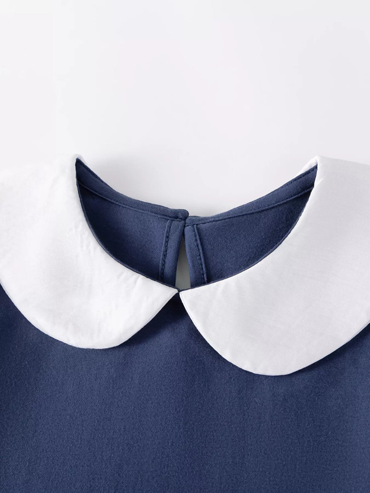Children's Cat Peter Pan Collar Dress