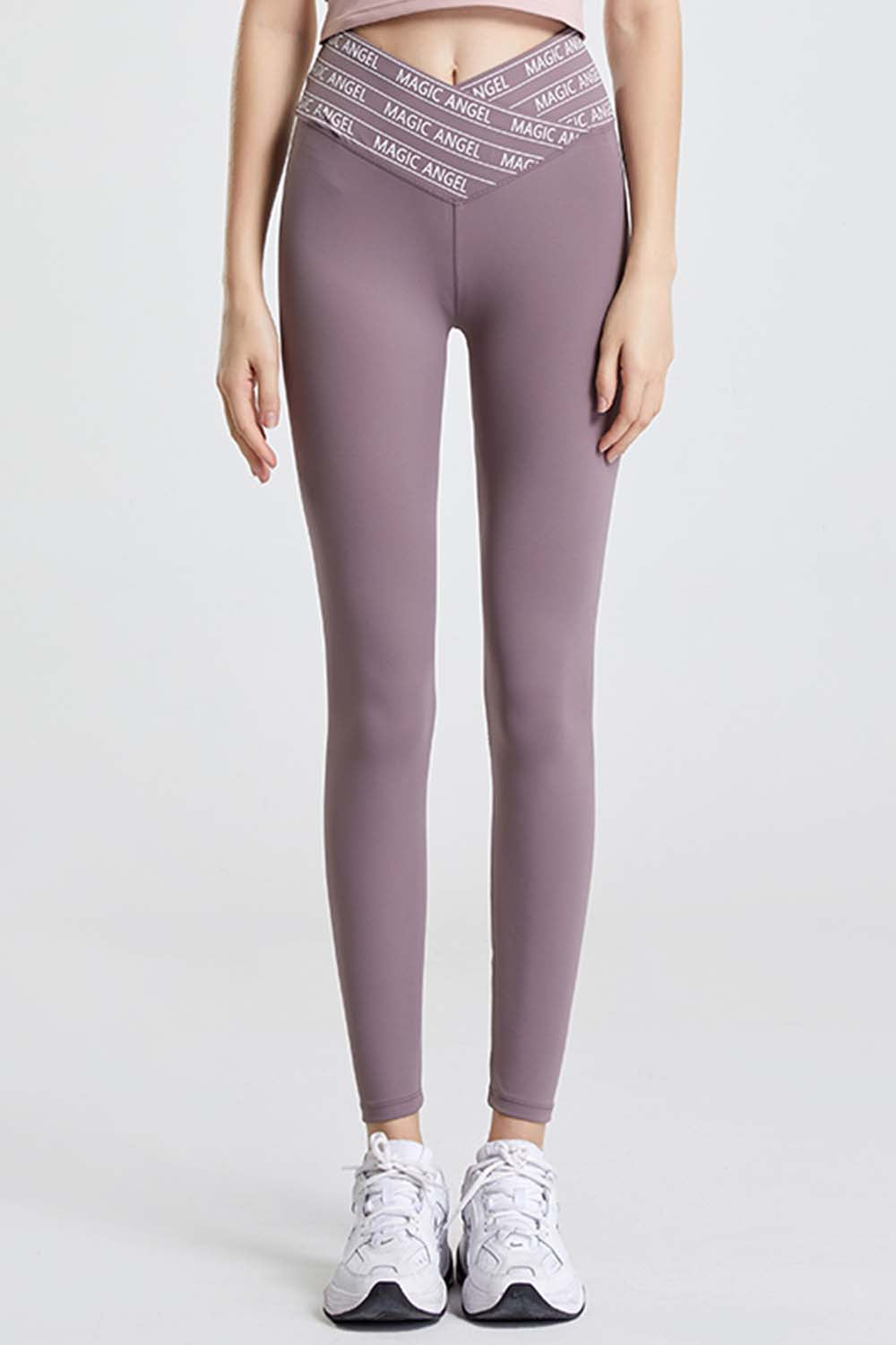 Wide Waistband Sports Pants - Ladyez