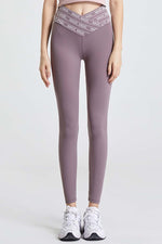 Wide Waistband Sports Pants - Ladyez