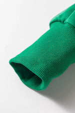 Solid Color Hooded Long Sleeve Elastic Waist Pocket Pants Set