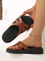 Open Toe Platform Sandals