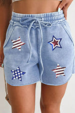 Star Drawstring Shorts