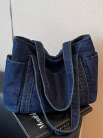 Denim Tote Shoulder Bag