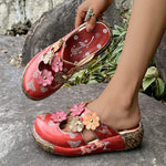 Round Toe Platform Sandals