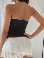 Bow Detail Tube Top - Ladyez