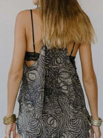 Printed Scoop Neck Tank - Ladyez
