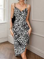 Leopard Print Bodycon Cami Dress