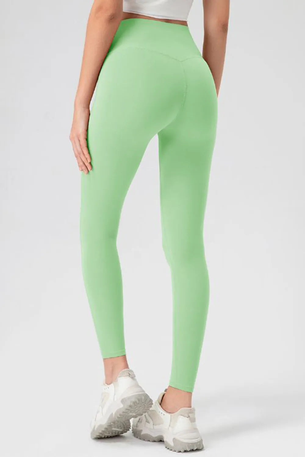 High Waist Skinny Active Pants - Ladyez