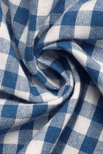 Gingham Knot Front Cami Midi Dress