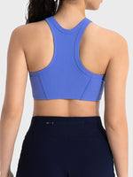 Millennia Wide Strap Cropped Sport Tank - Ladyez