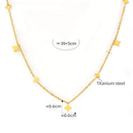 18K Gold-Plated Minimalist Necklace