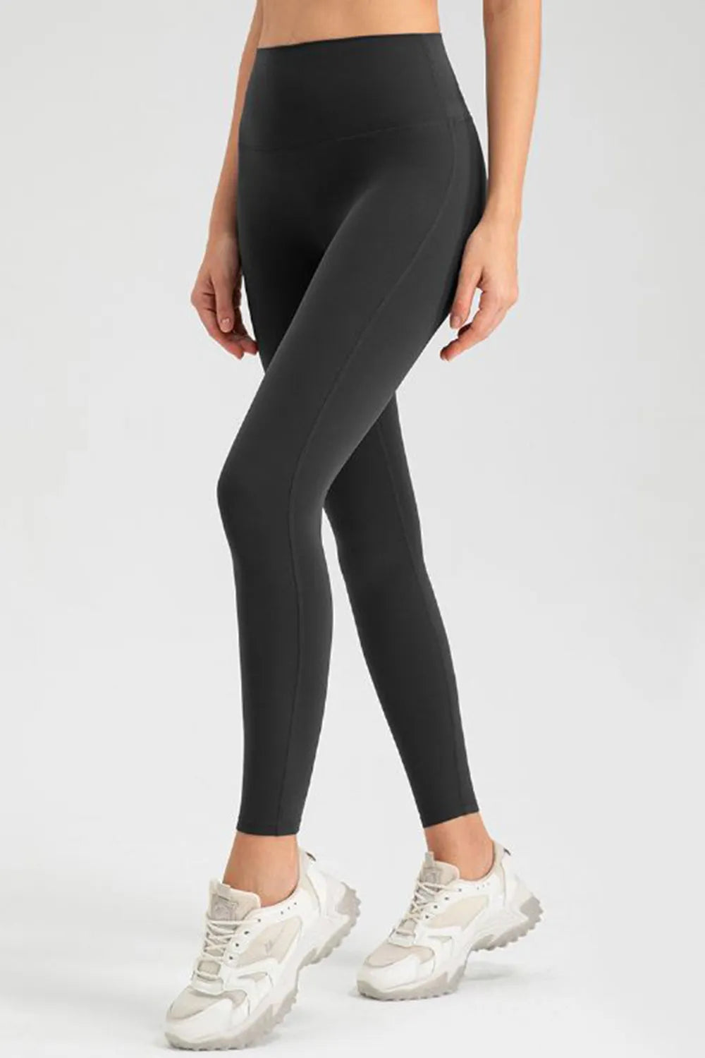 High Waist Skinny Active Pants - Ladyez
