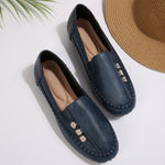 Round Toe Slip-Ons