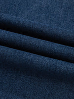 Cropped High Rise Wide Leg Jeans