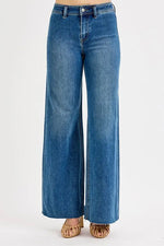 RISEN High-Waisted Wide Leg Jeans - Ladyez