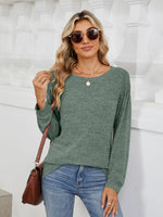 Round Neck Long Sleeve T-Shirt