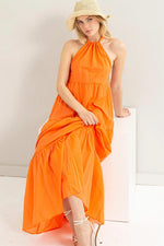 HYFVE Halter Neck Cover Up Maxi Dress - Ladyez