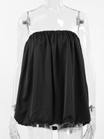 Bubble Hem Tube Top