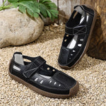 Round Toe Platform Slip-Ons