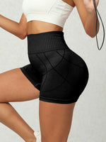 High Waist Active Shorts - Ladyez