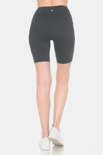 Leggings Depot Full Size High Waist Active Shorts - Ladyez