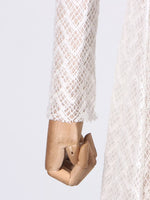 Lace Mock Neck Long Sleeve Maxi Dress
