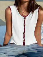 Button-Down Sweater Vest