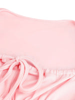 Tie-Front Puff Sleeve T-Shirt